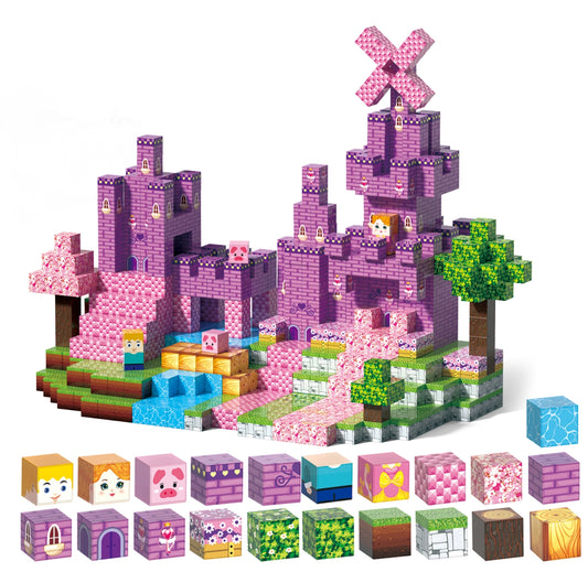 MCBLOK Manyetik Bloklar - 100 Parça (3+ Yaş)