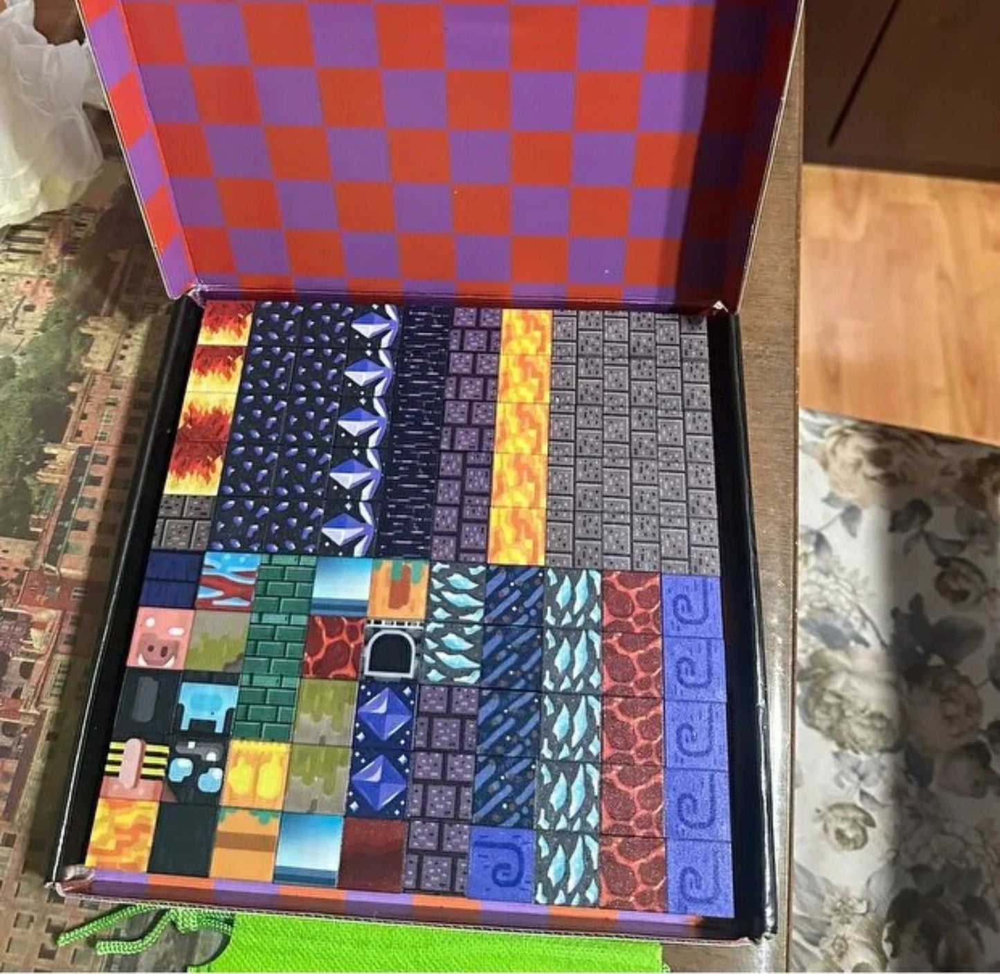 MCBLOK Manyetik Bloklar - Montessori STEM Oyun Seti - Volkan ve Maden Temalı Blok Oyuncak - 100 Parça (3+ Yaş)